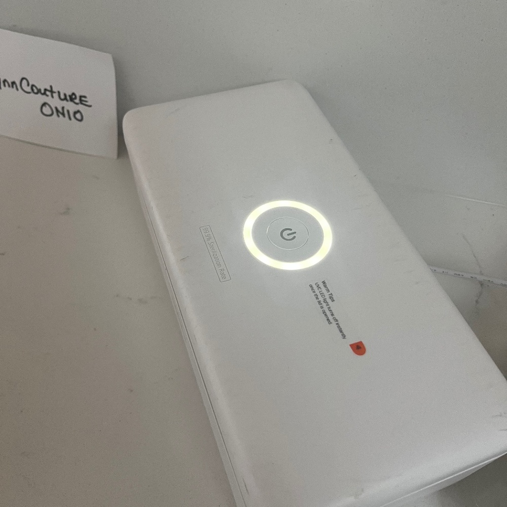 Sterilizer LED Box 59S Ultraviolet UVC LED White Small Sterilizing box